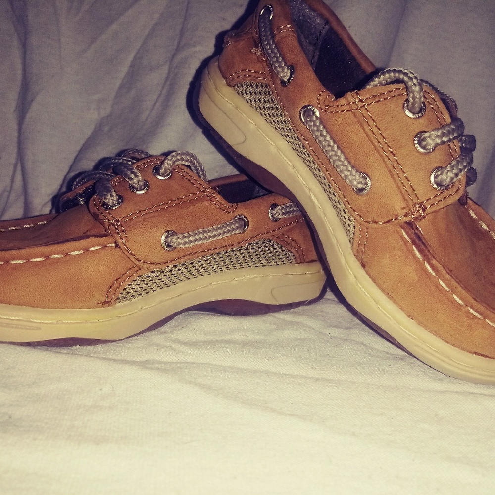 Sperry tip slider billfish tan